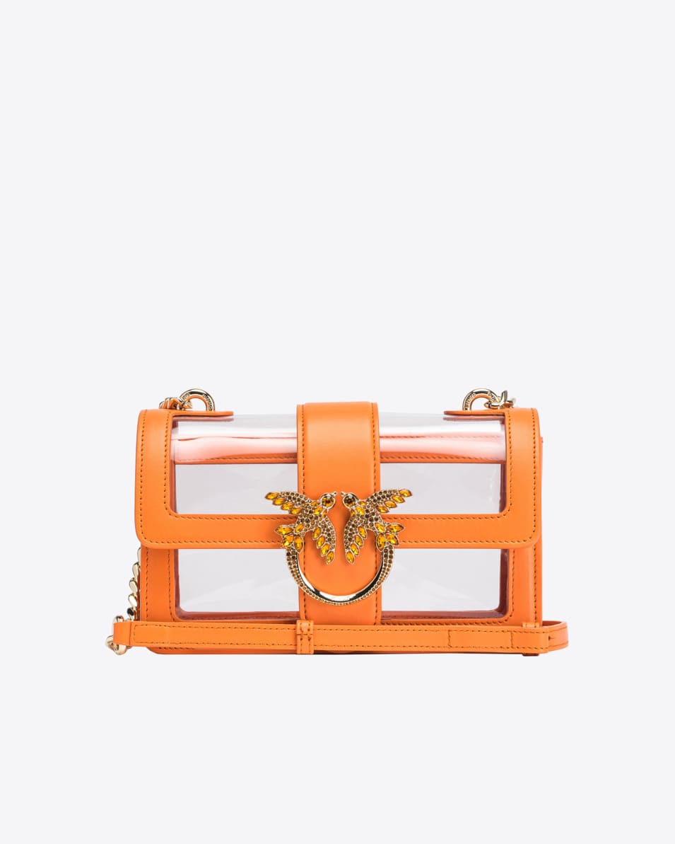 Pinko Mini Love Bag One Light transparent PINKO Galleria Flash Sale