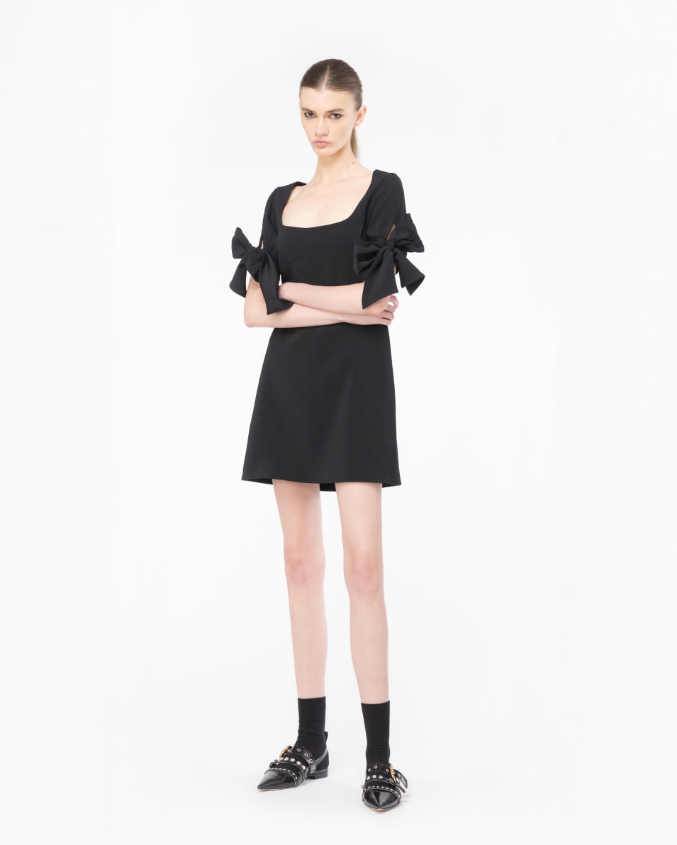 Pinko Minikleid mit Schleife an den Ärmeln JETZT KAUFEN