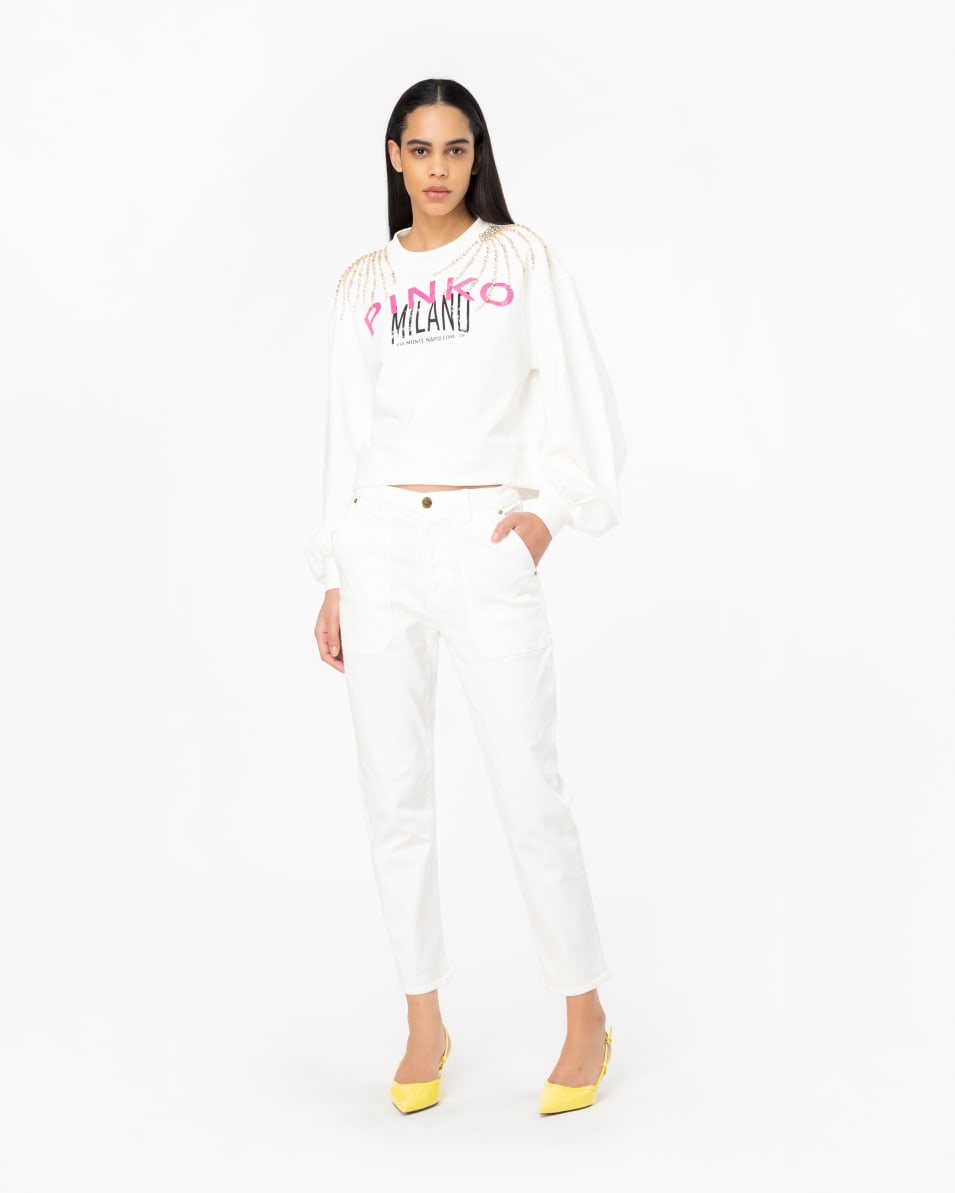 Pinko Sweatshirt PINKO Cities Neueste Stile