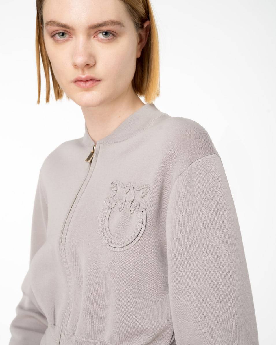 Pinko Kurze Sweatjacke im Bomberstil Letzte 2 Tage