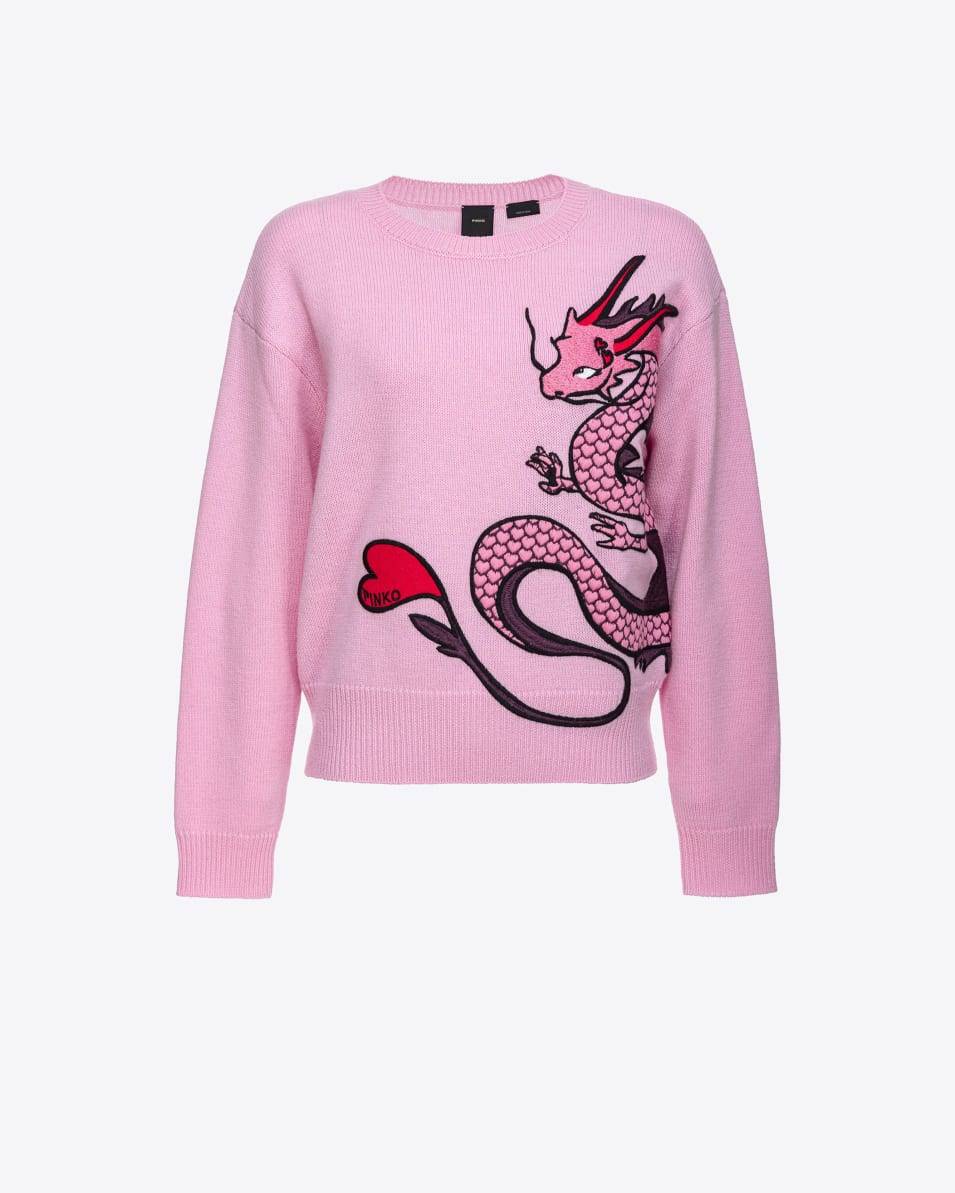 Pinko Pulli Drachenstickerei Nur für heute