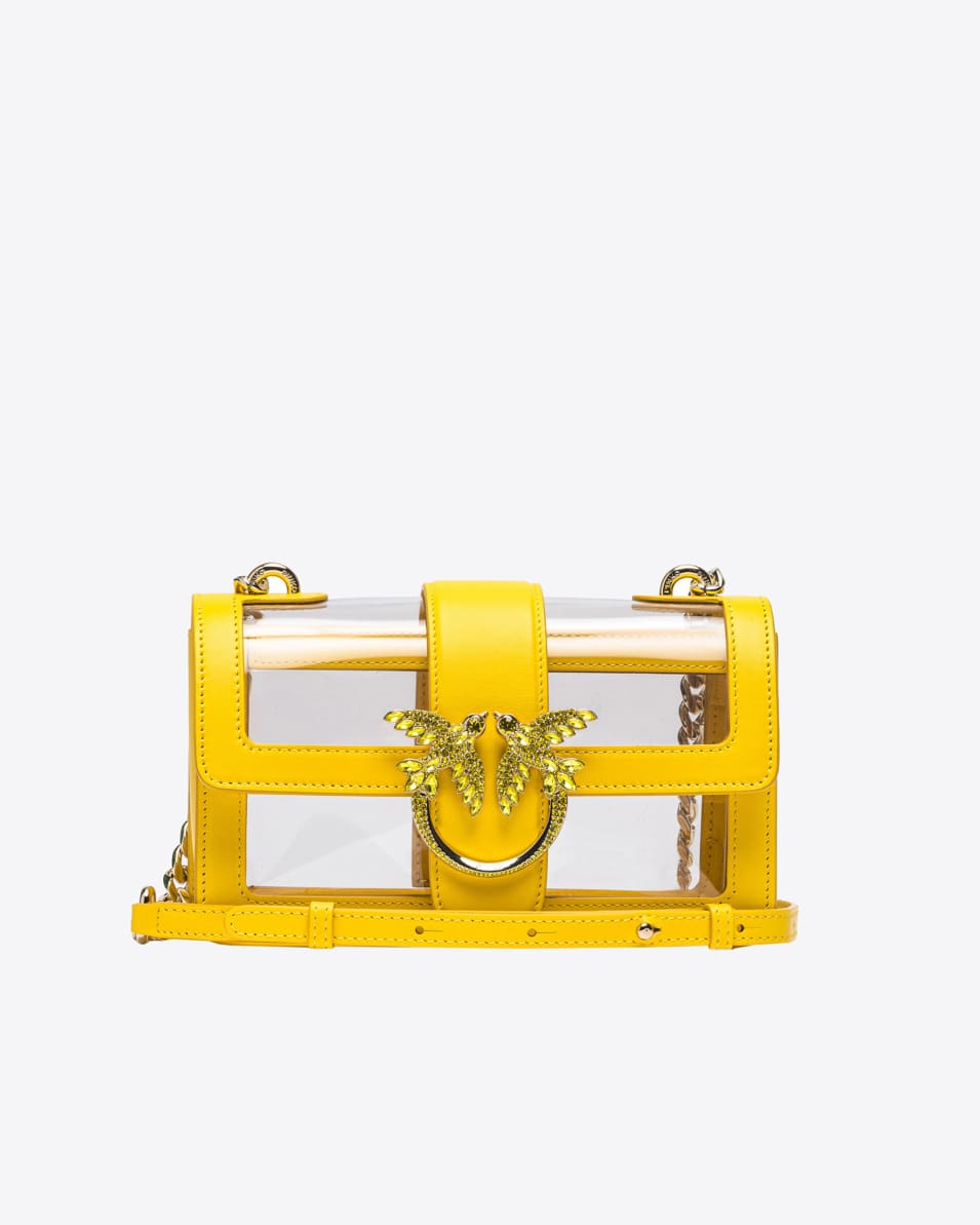 Pinko Mini Love Bag One Light transparent PINKO Galleria Weihnachtsangebot