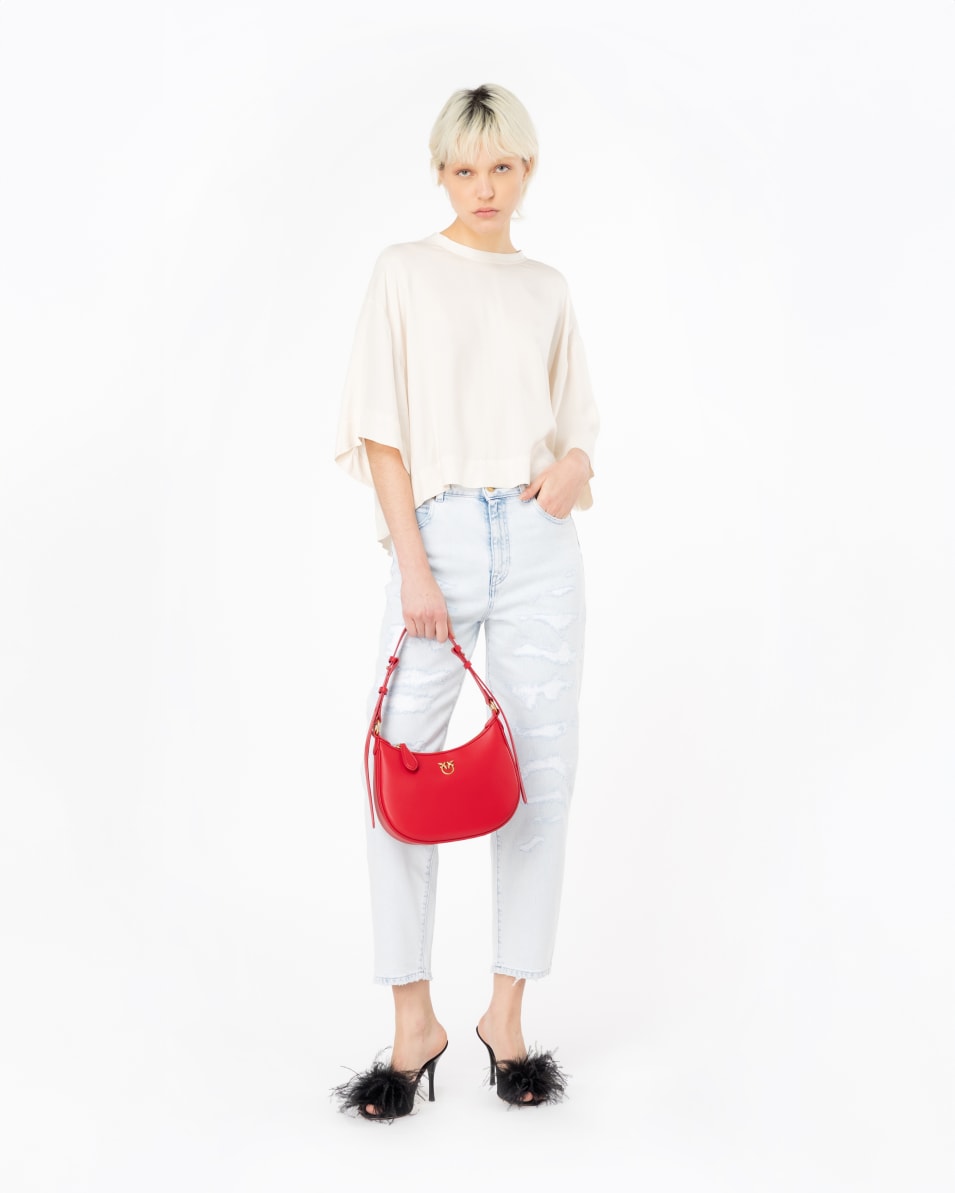Pinko Jeans Straight Denim mit Rissen Kauf eins, bekomm eins gratis