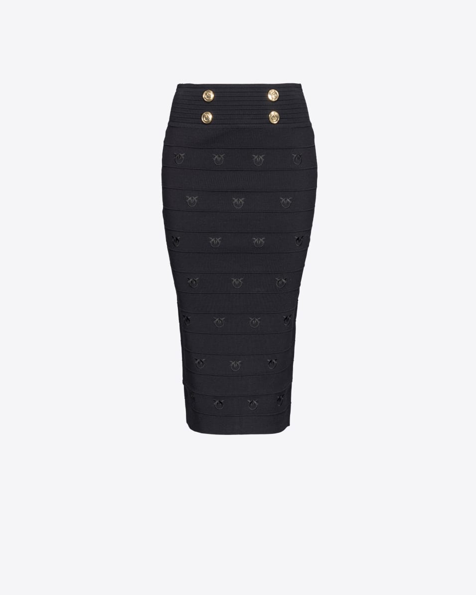 Pinko Longuette-Rock Love Birds-Jacquard Tägliche Deals