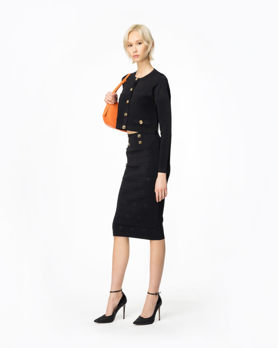 Pinko Longuette-Rock Love Birds-Jacquard Tägliche Deals