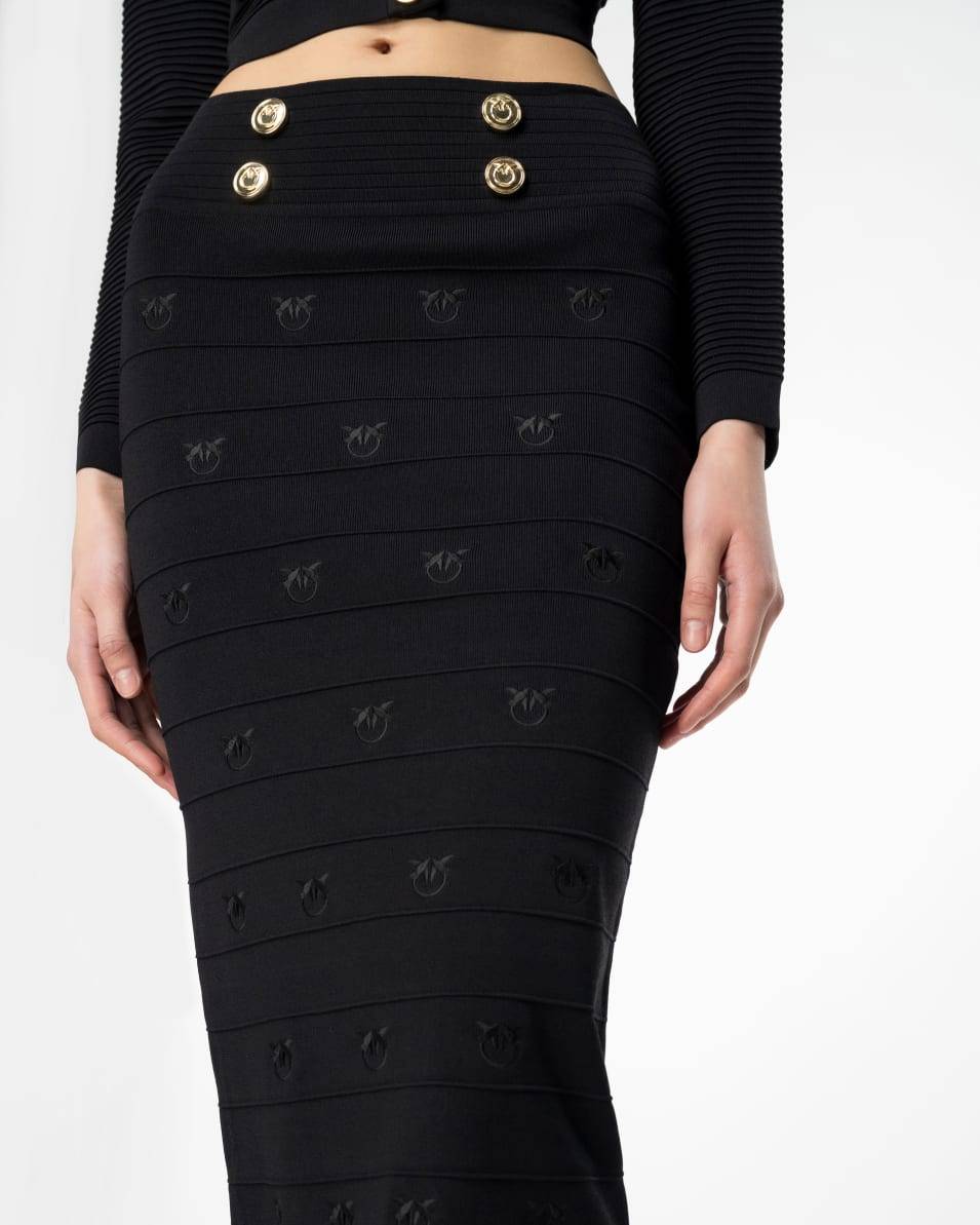 Pinko Longuette-Rock Love Birds-Jacquard Tägliche Deals