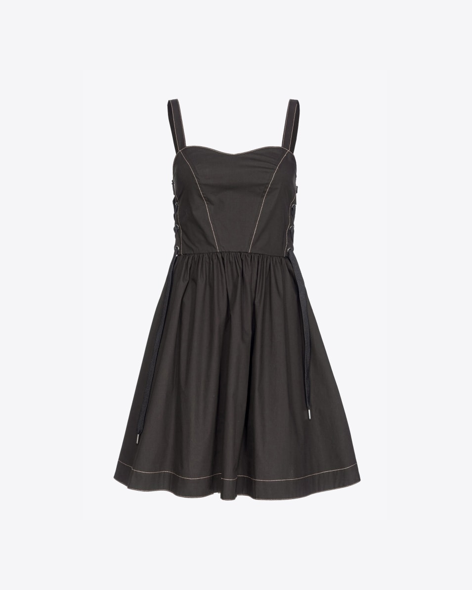 Pinko Minikleid mit seitlicher Schnürung Riesige Ersparnisse