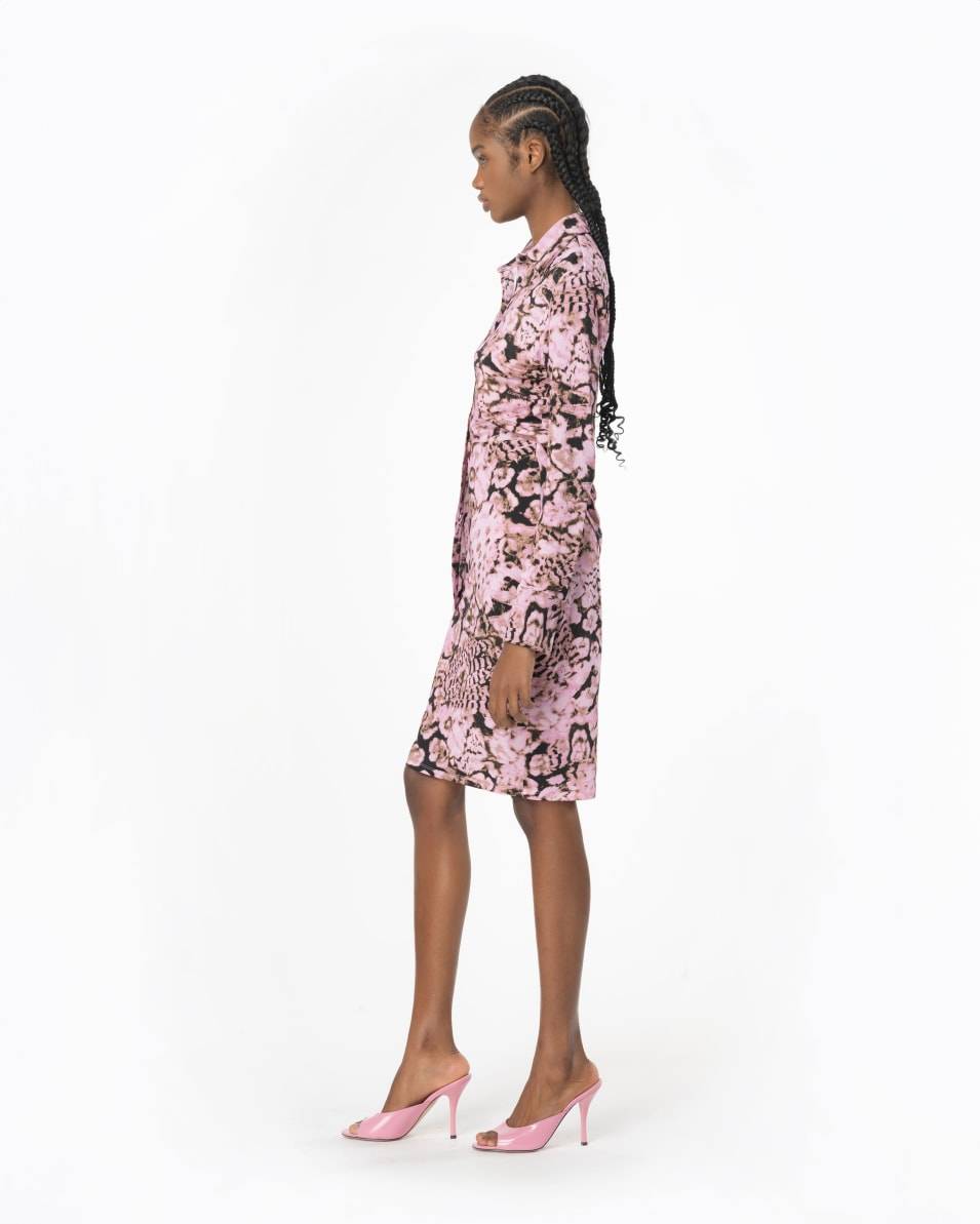 Pinko Longuette-Rock Print Coral Scanner Letzte 3 Tage