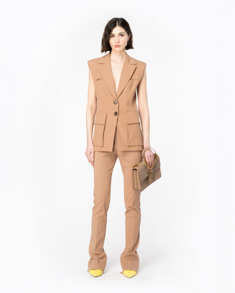 Pinko Westenblazer Trikotine Stretch Bis zu 50% Rabatt