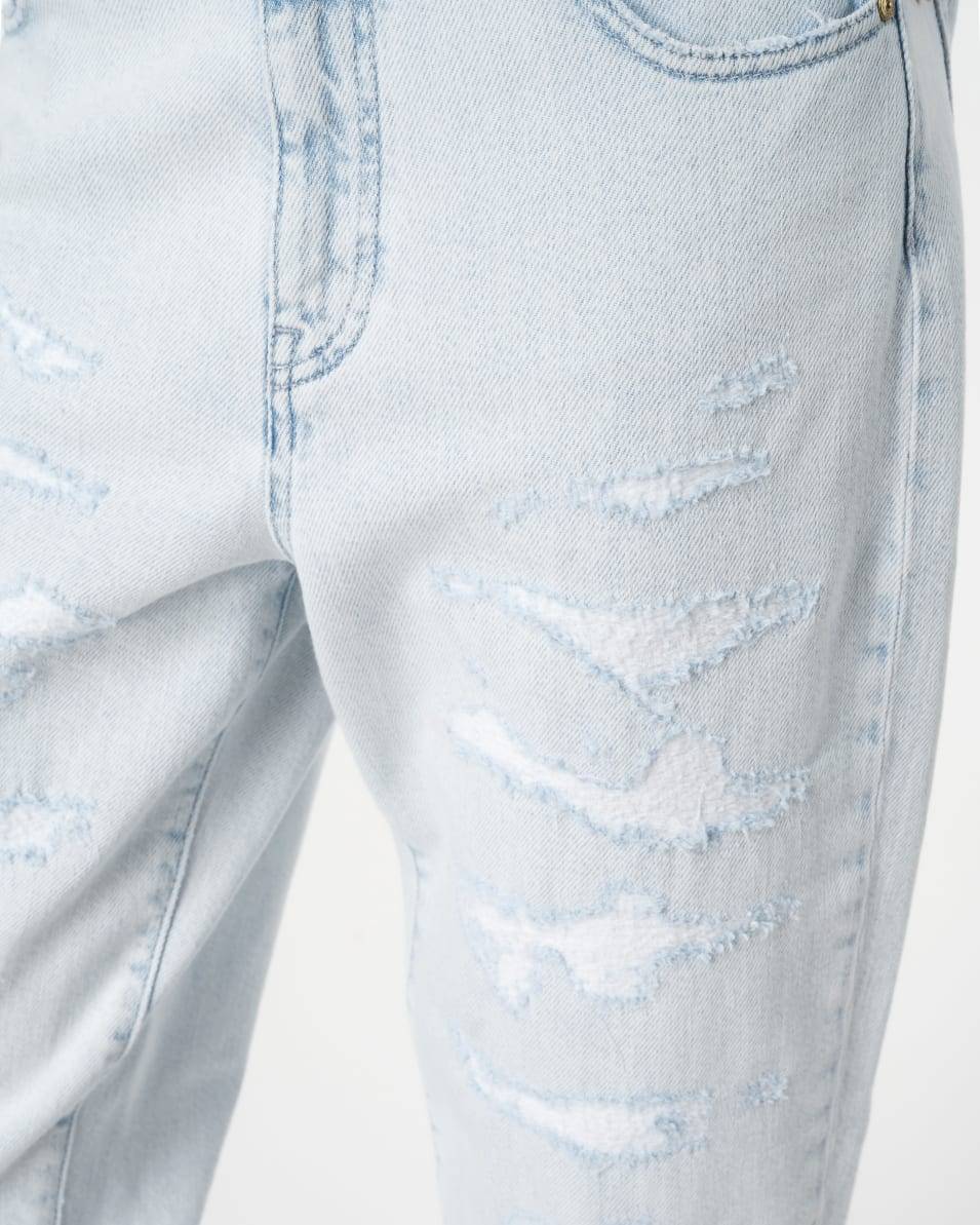Pinko Jeans Mom Fit hell mit Rissen Nur für heute