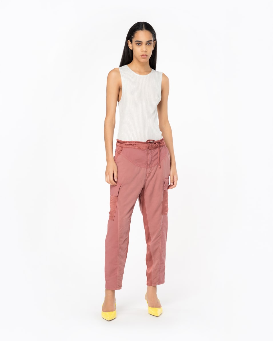 Pinko Ärmelloses Top aus geripptem Lurex Discount Store für neue Produkte