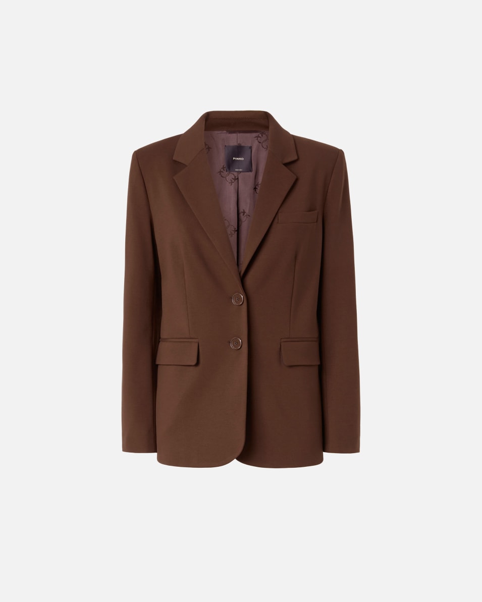 Pinko Einreihiger Blazer mit strukturierten Schultern Begrenzt auf 3 Tage