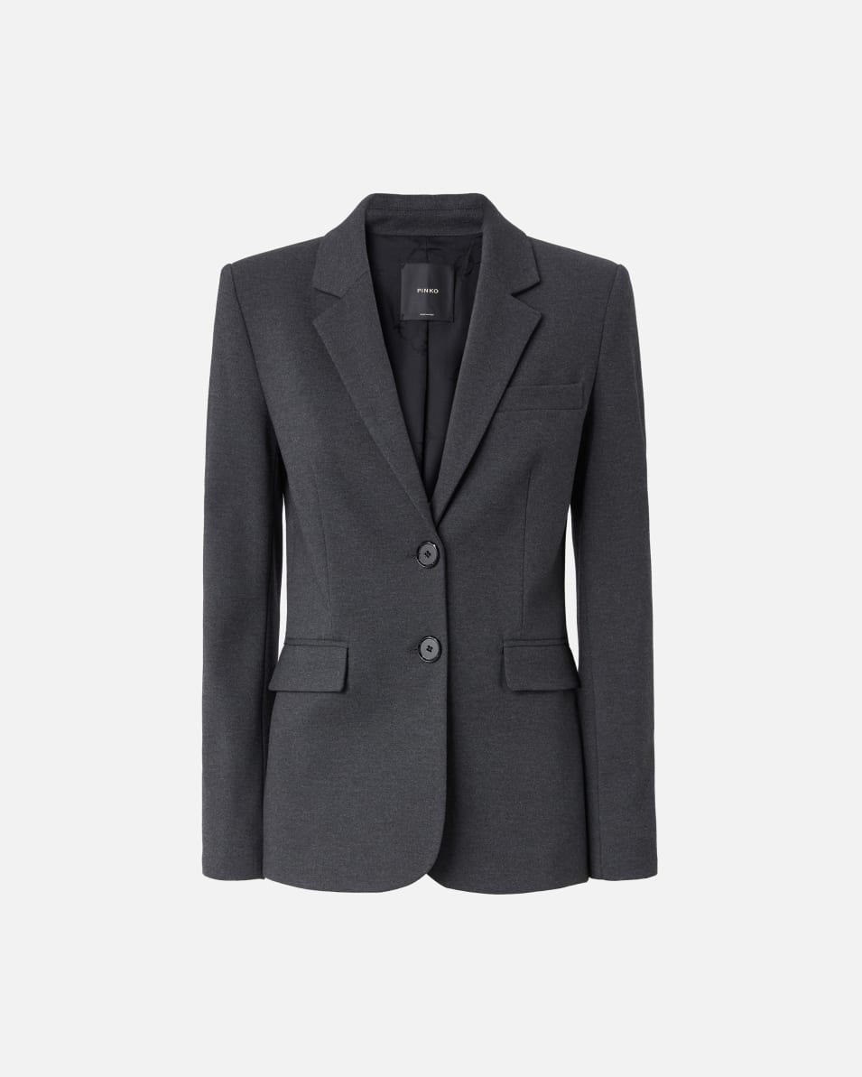 Pinko Einreihiger Blazer mit strukturierten Schultern Limitierter Zeitrabatt