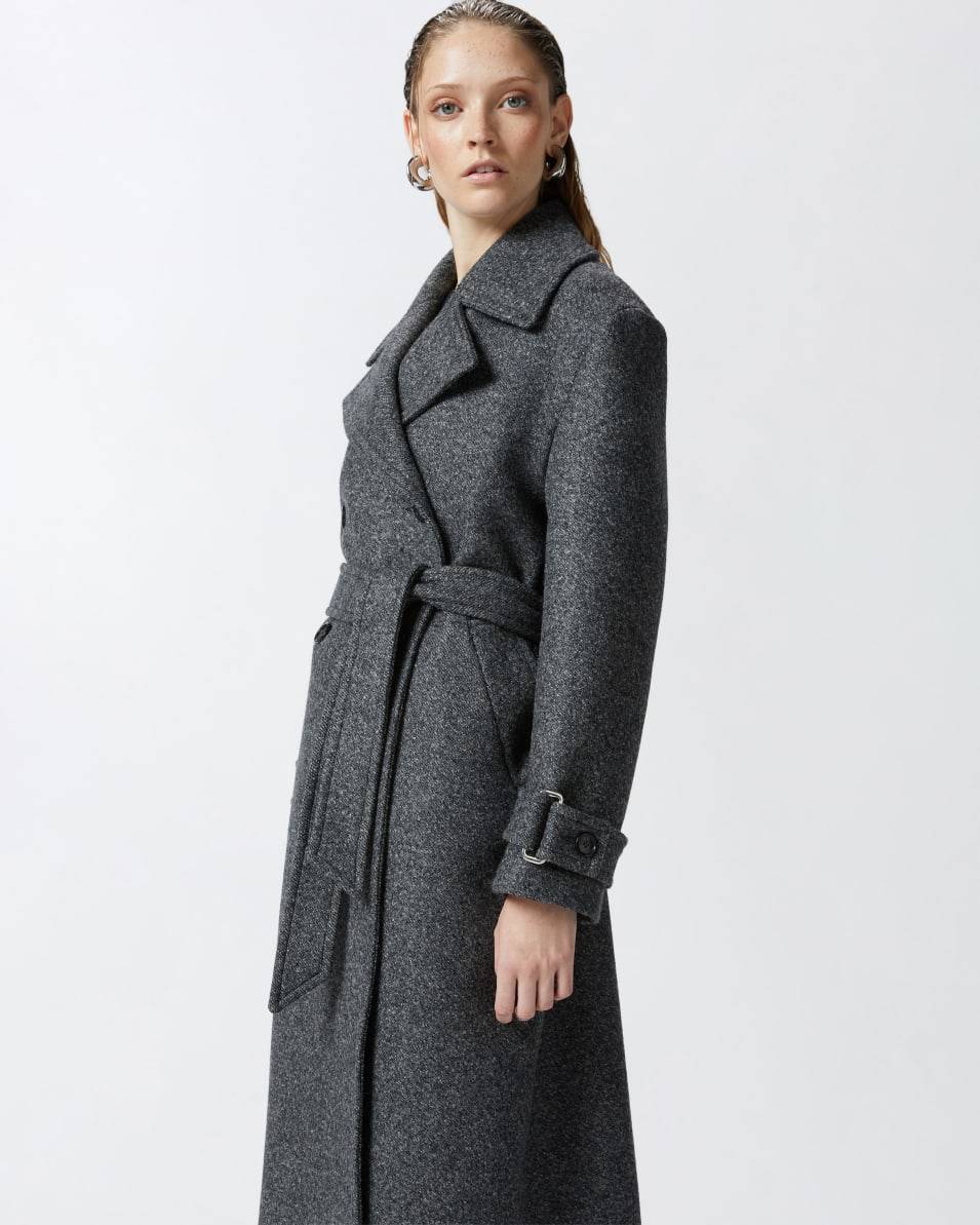 Pinko Mantel im Trenchcoat-Stil mit Gürtel Begrenztes Angebot