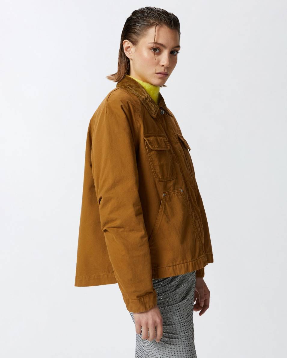 Pinko Cabanjacke mit Cordkragen VIP-Rabatte
