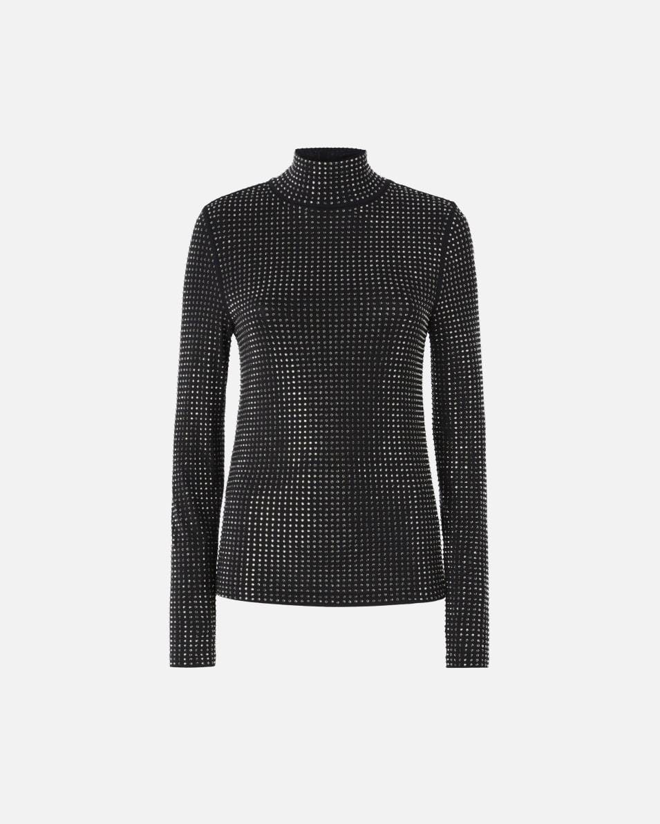 Pinko Turtleneck sweater in full jersey Bis zu 65% Rabatt