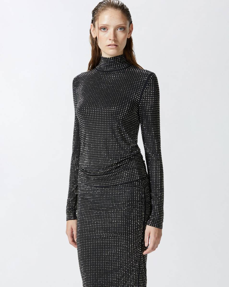 Pinko Turtleneck sweater in full jersey Bis zu 65% Rabatt