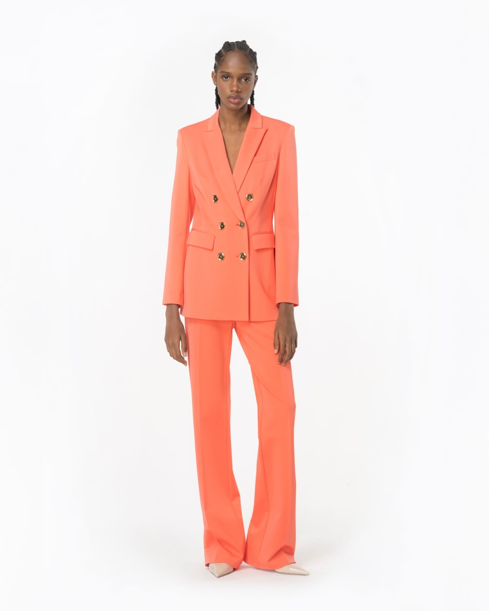 Pinko Zweireihiger Blazer mit Metallknöpfen Clearance-Verkauf