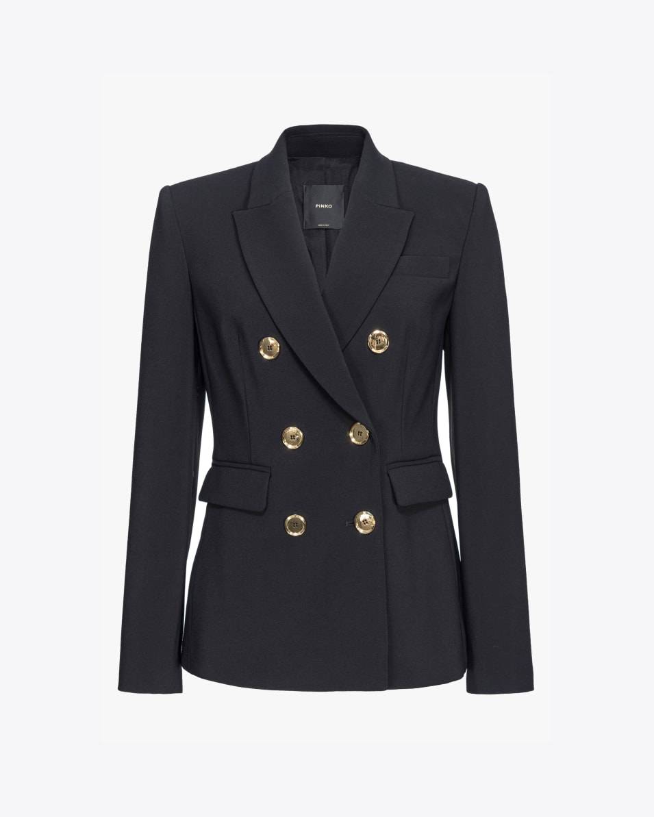 Pinko Zweireihiger Blazer mit Metallknöpfen Begrenzt auf 3 Tage