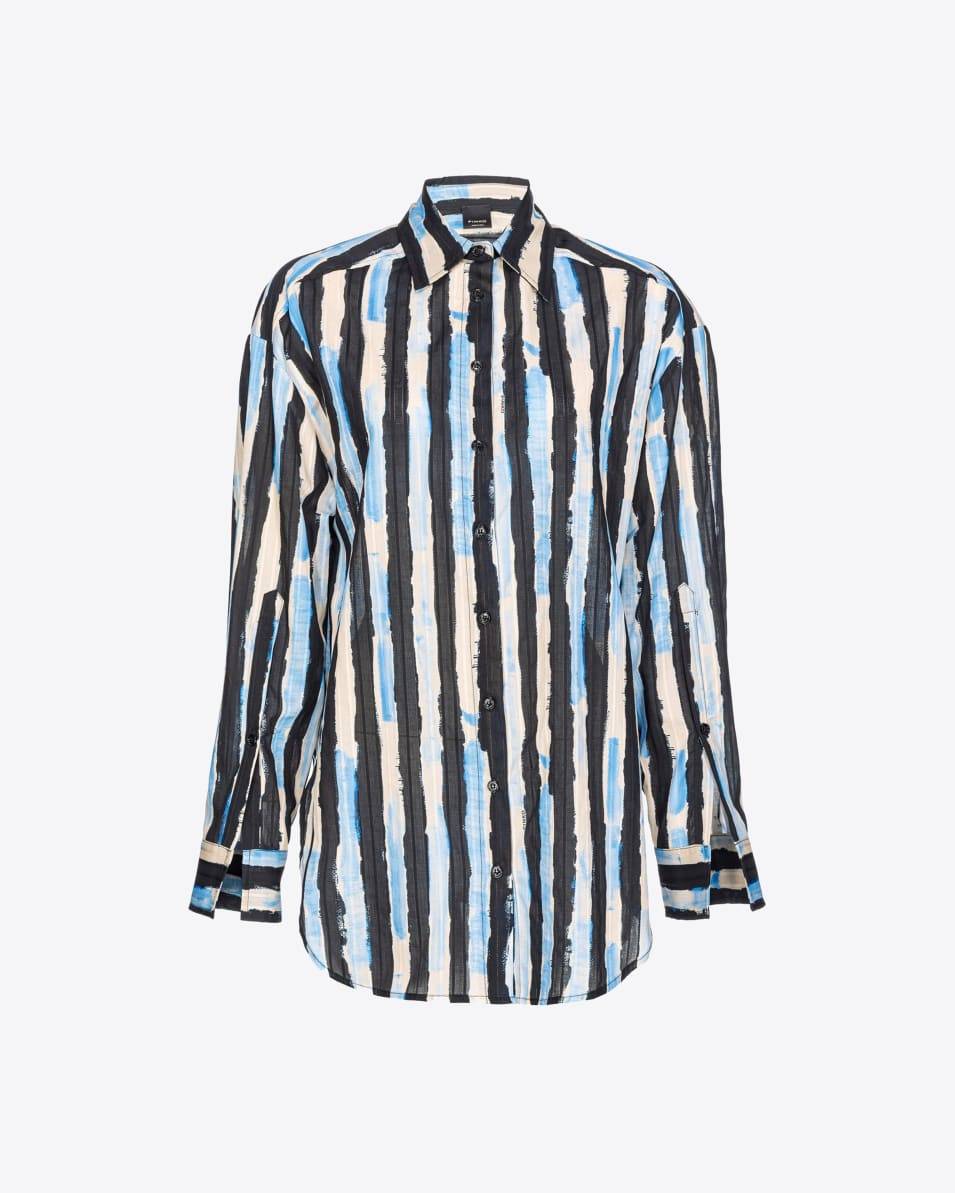 Pinko Bluse Pinselstrich-Print Angebote