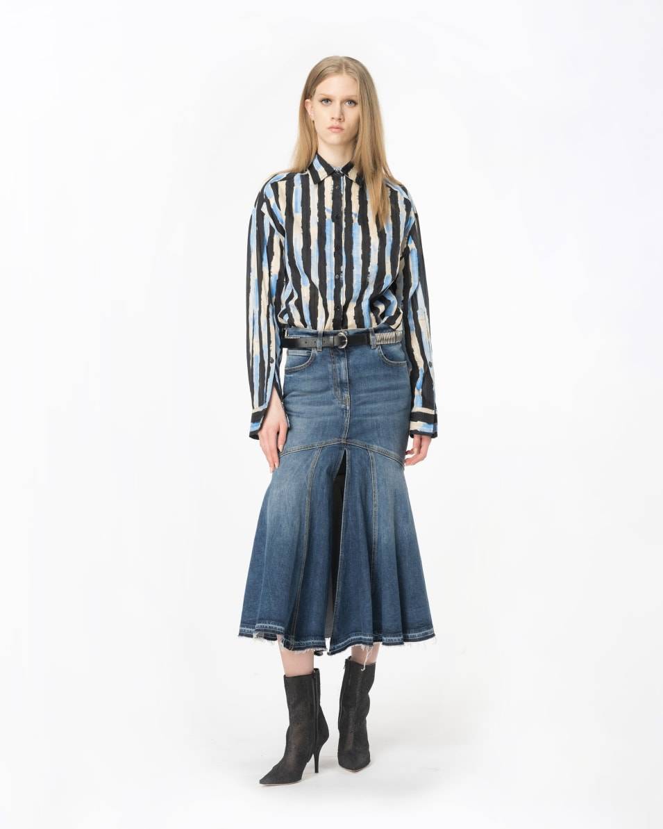 Pinko Bluse Pinselstrich-Print Angebote
