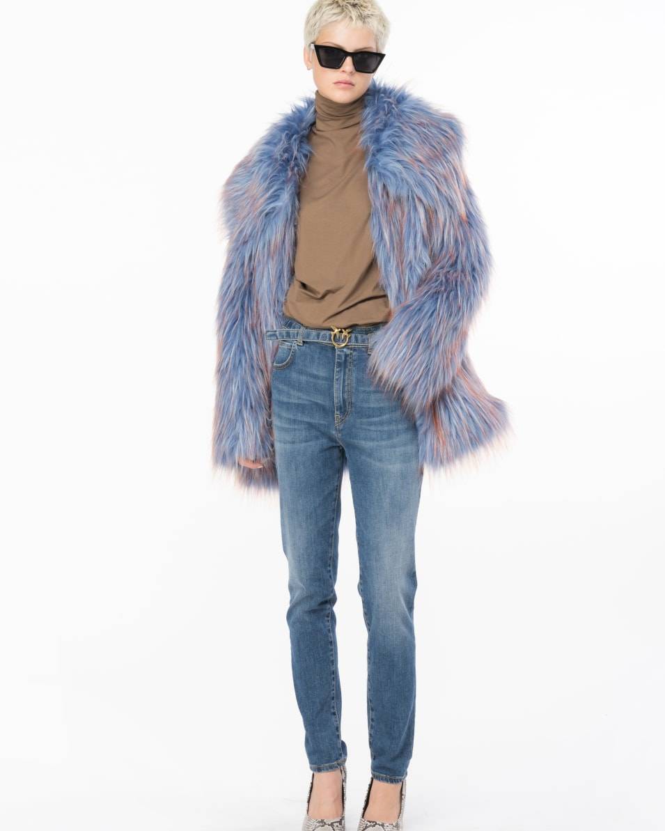 Pinko Skinny Jeans aus Stretch-Denim in Vintage-Optik Neueste Mode