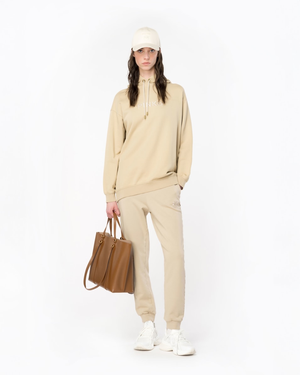 Pinko Jogginghose Old Wash mit Stickerei Zeitlich begrenztes Angebot