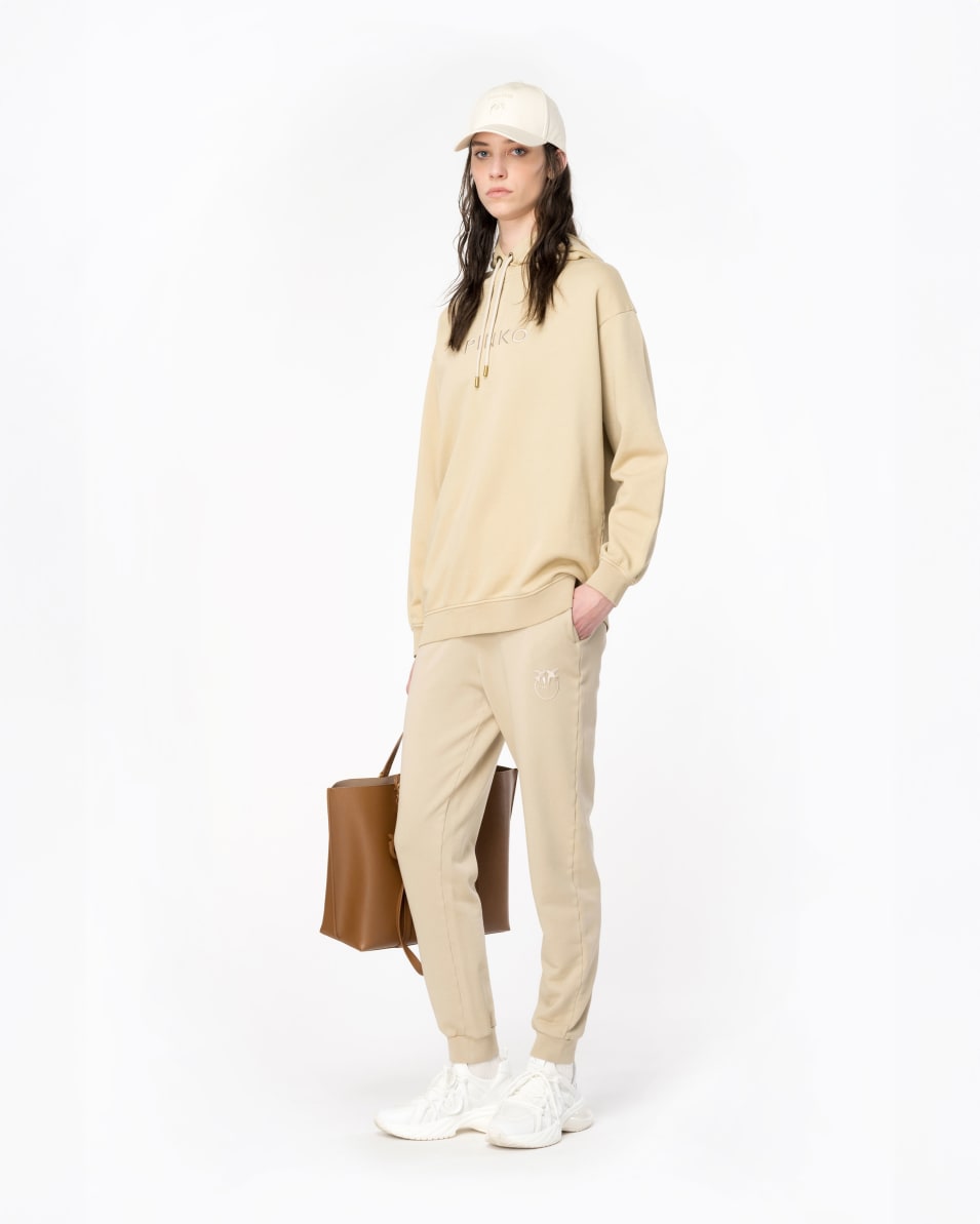 Pinko Jogginghose Old Wash mit Stickerei Zeitlich begrenztes Angebot