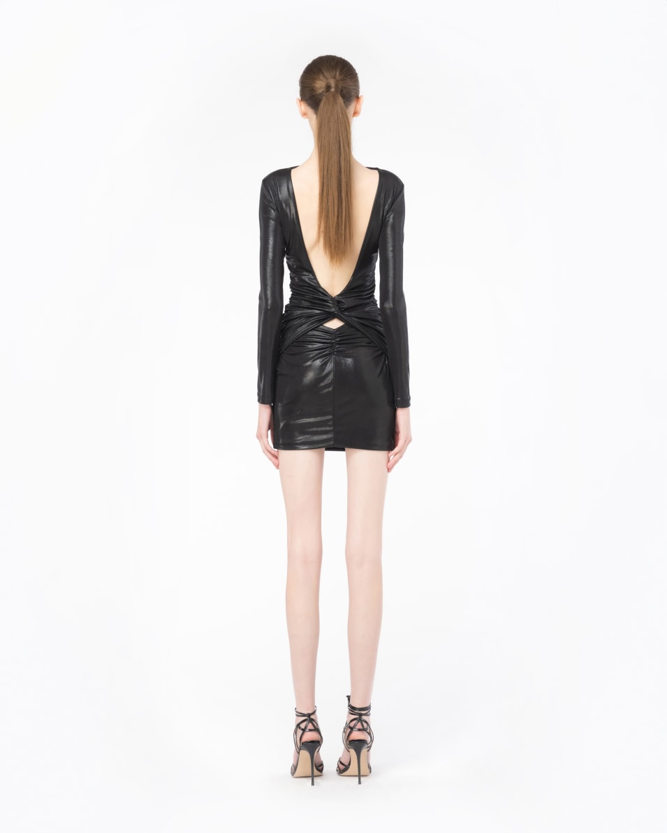 Pinko Minikleid aus beschichtetem Jersey Riesige Ersparnisse