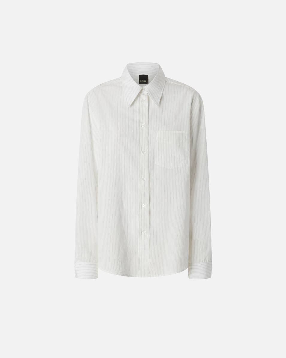 Pinko Bluse mit Längsstreifen