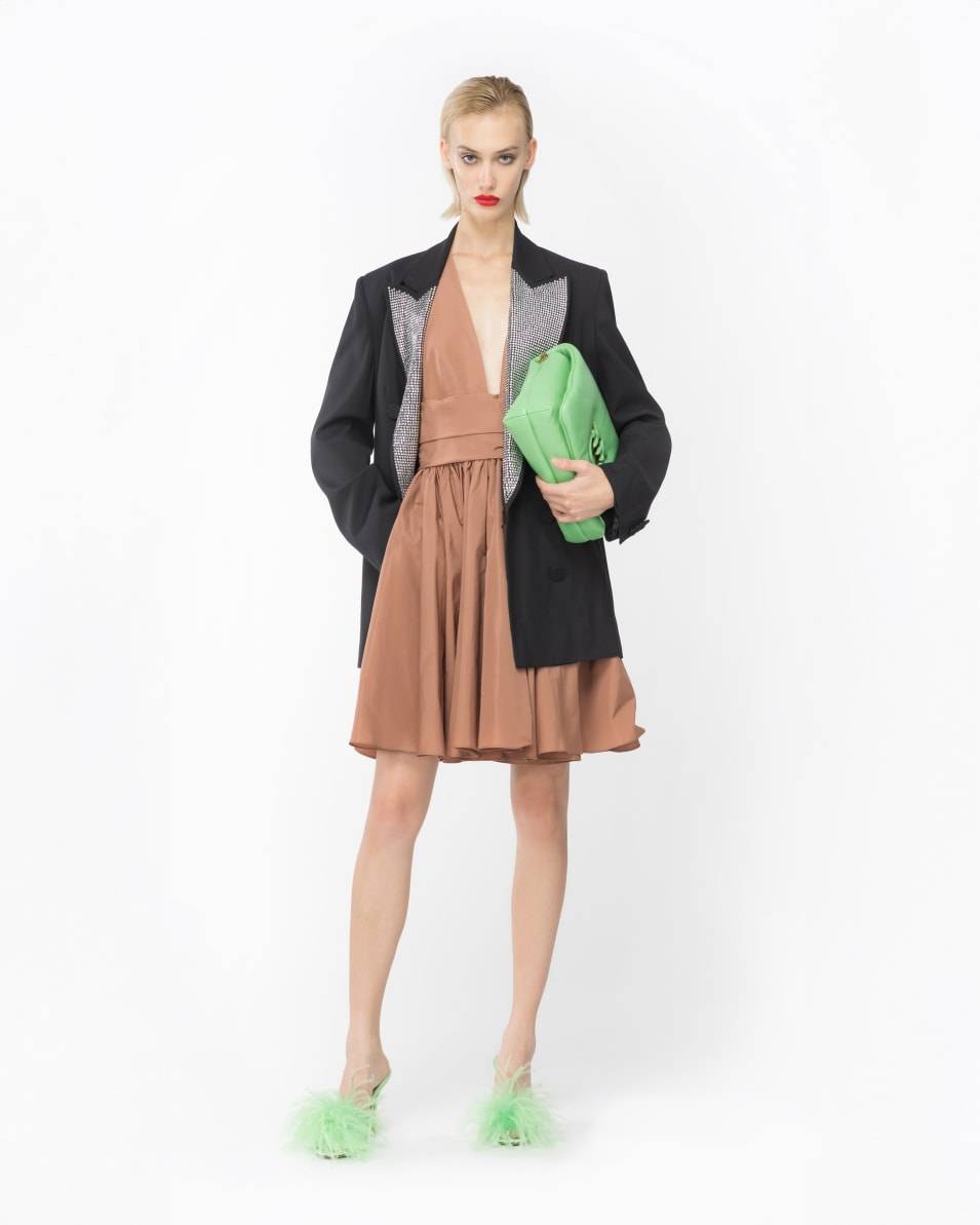 Pinko Taft-Minikleid 50% Rabatt mit kostenlosem Versand