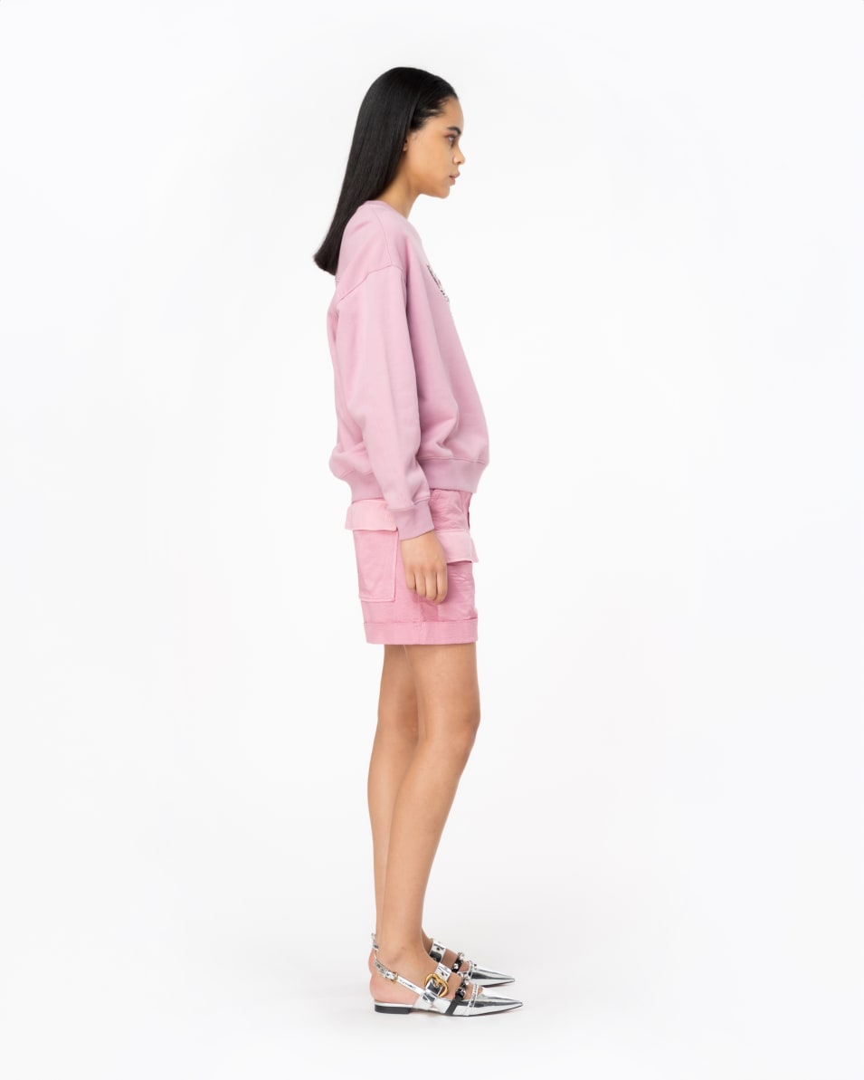 Pinko Fließende Shorts mit Maxitaschen Fabrikverkauf