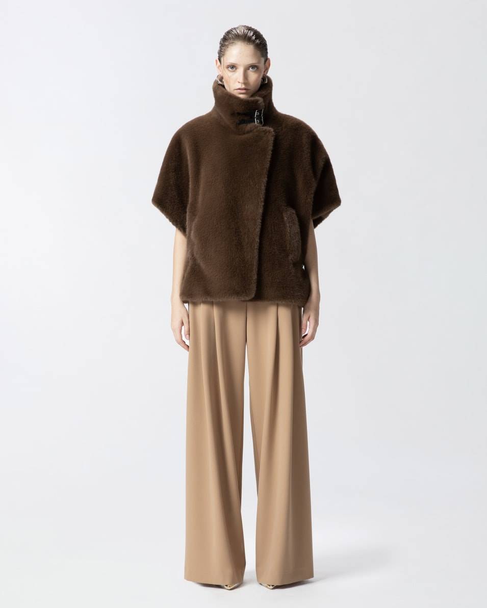 Pinko Elegante Hose mit weitem Bein und Bundfalten Flash Sale