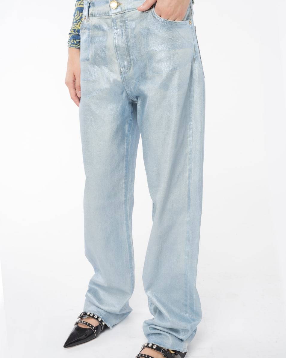 Pinko Jeans Straight Shining Denim Sonderangebote