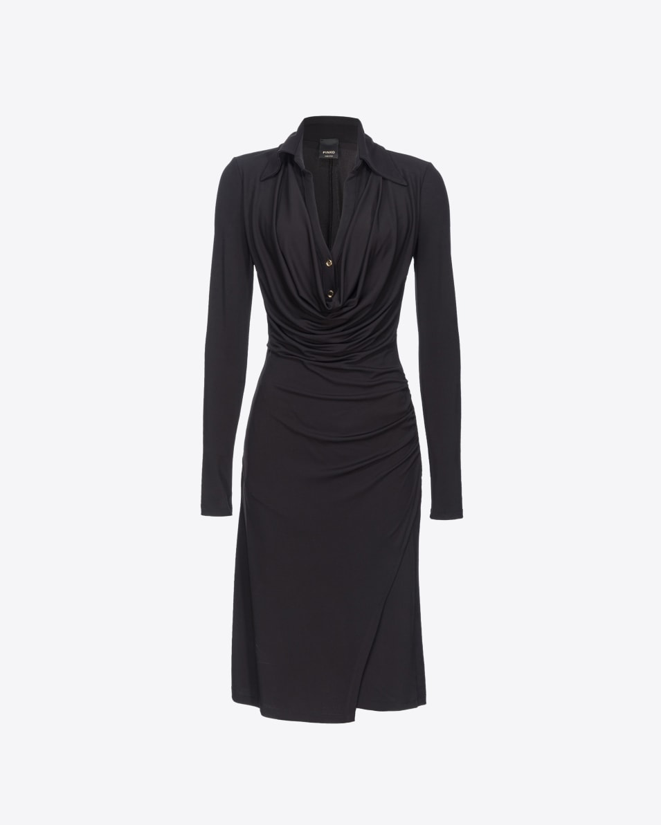 Pinko Midikleid Interlock mit Raffungen Wochenangebot