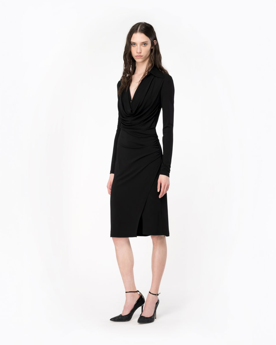 Pinko Midikleid Interlock mit Raffungen Wochenangebot