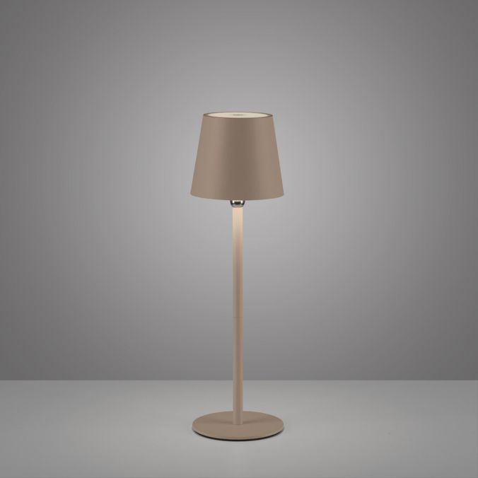 Paul Neuhaus LED Flaschenleuchte beige Akku Touchdimmer USB IP54 Tischleuchte Riesige Rabatte