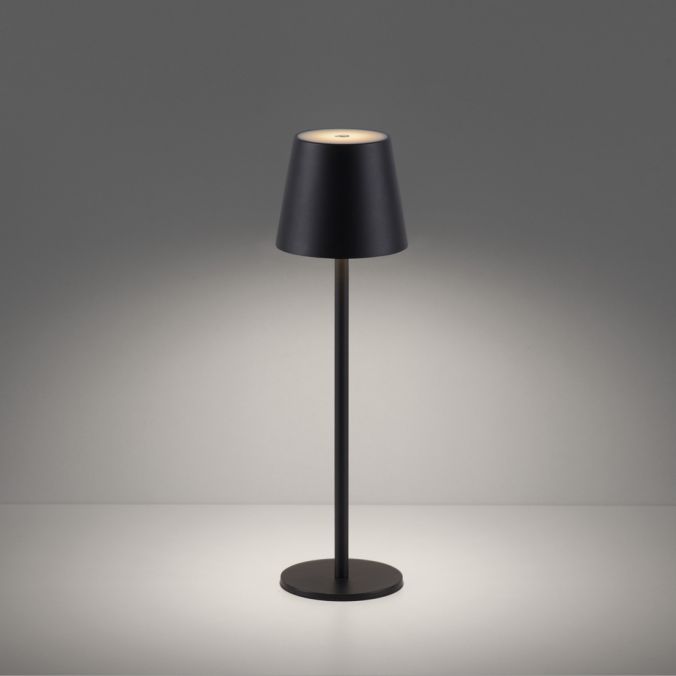 Paul Neuhaus Akku Tischleuchte ,schwarz, Indoor, Outdoor, Camping Speichern exportieren