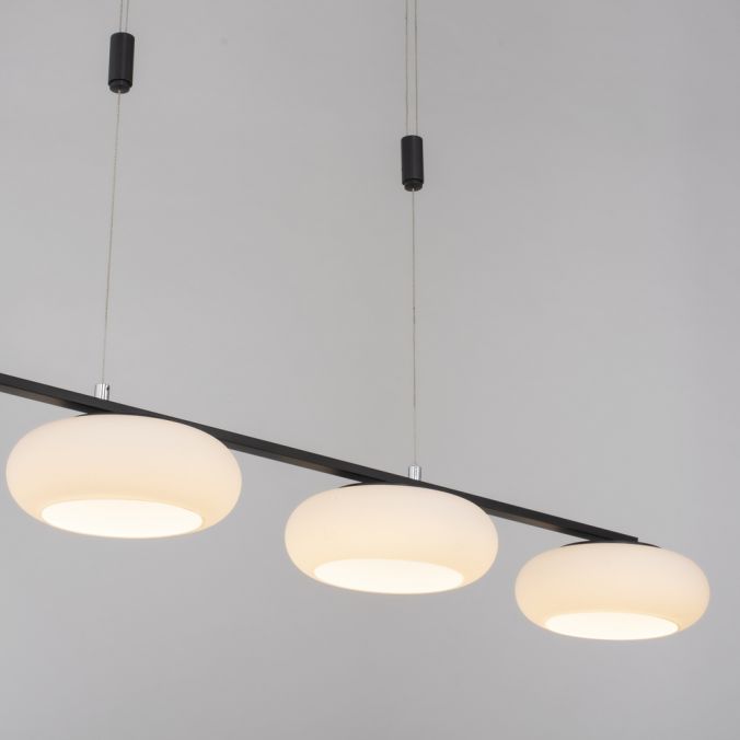 Paul Neuhaus Paul Neuhaus Q ETIENNE Pendelleuchte Smart Home schwarz länglich 4 flammig im Angebot