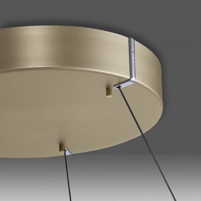 Paul Neuhaus Paul Neuhaus LED Pendelleuchte PURE-E-LOOP messing matt elektrisch Meist gekauft