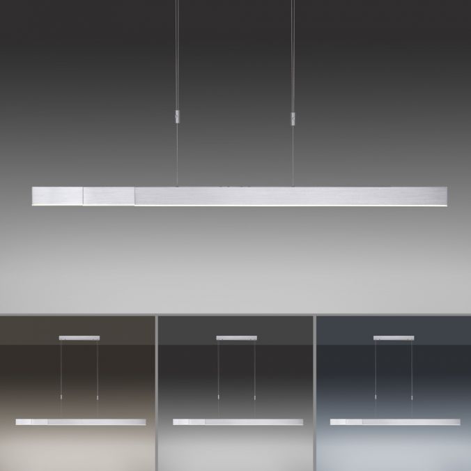 Paul Neuhaus Paul Neuhaus PURE MOTO e-SLIDE® aluminium elektrisch ausfahrbar Pendelleuchte Blitzverkäufe