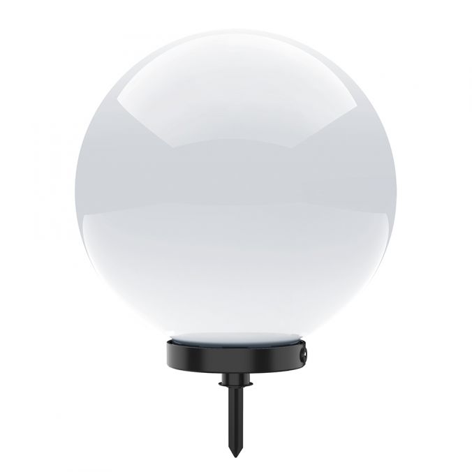 Paul Neuhaus Kugelleuchte, weiß, Ø 50 cm, IP 44, mit Erspieß, inkl. Zuleitung
