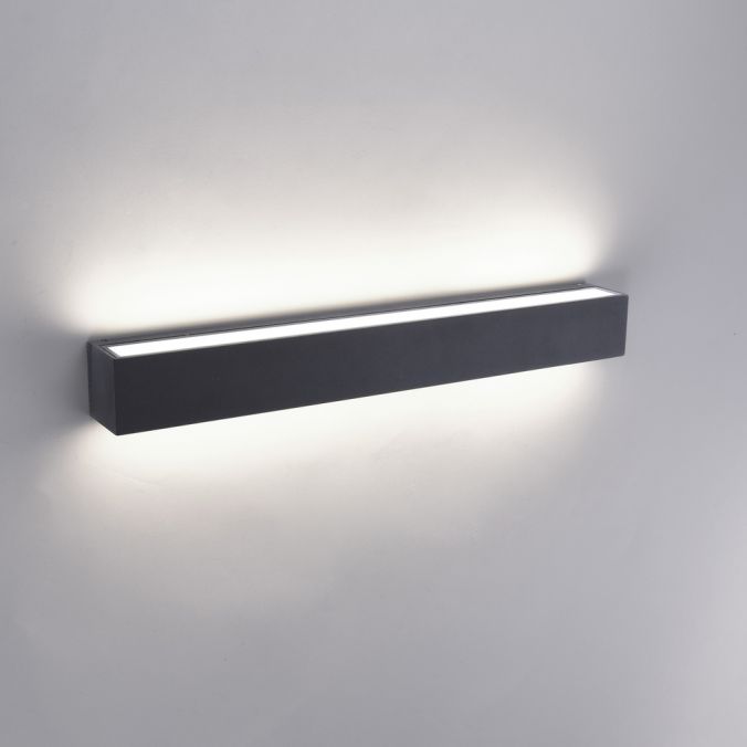 Paul Neuhaus LED Außenwandleuchte, anthrazitfarben, eckig, modernes Design, IP65 Vatertagsangebot