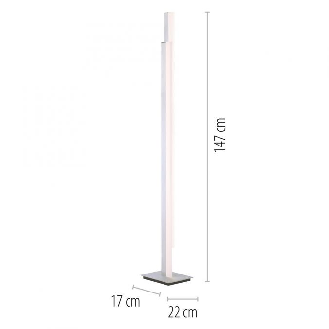 Paul Neuhaus Paul Neuhaus, Q-TOWER, LED-Stehleuchte, linear, modern, Smart Home Tiefpreis