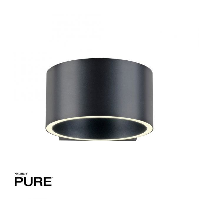 Paul Neuhaus Paul Neuhaus LED Wandleuchte PURE Clipse grau Tronicdimmer