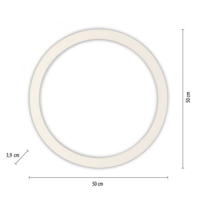 Paul Neuhaus Paul Neuhaus LED Deckenleuchte PURE-LINES ROUND aluminium 50x50 CCT Fernbedienung Bis zu 60% Rabatt