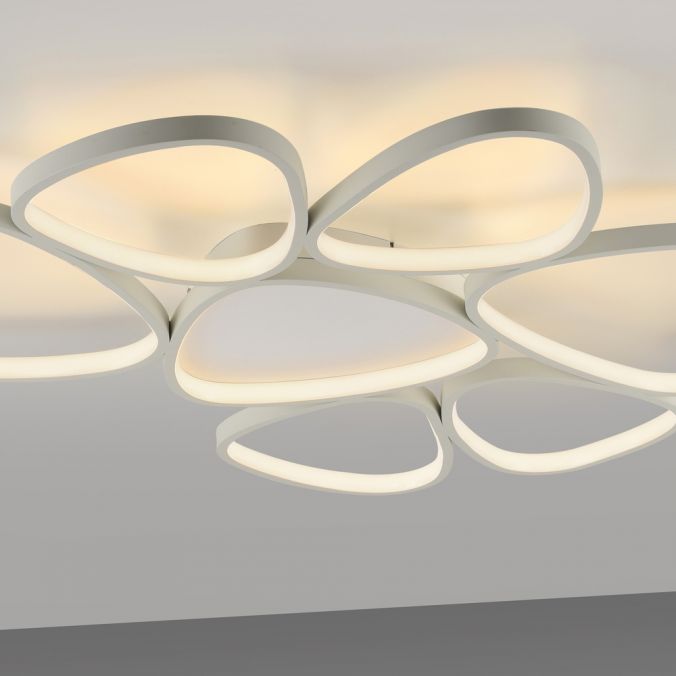 Paul Neuhaus LED Deckenleuchte weiß dimmbar per Lichtschalter Memoryfunktion Neueste Mode