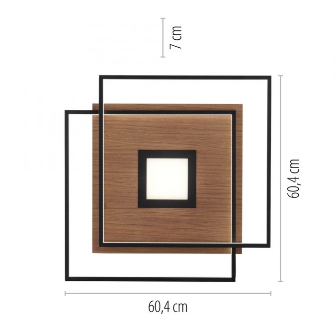Paul Neuhaus Paul Neuhaus, Q-AMIRA, LED-Deckenleuchte, Fernbedienung, Smart Home Letzte 2 Tage