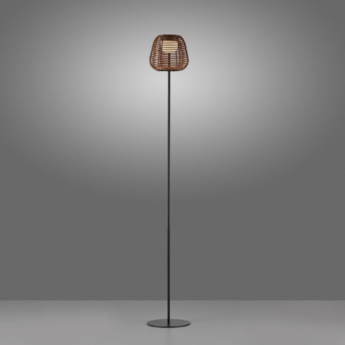 Paul Neuhaus LED Stehleuchte schwarz Akku spritzwasserschutz USB Touchdimmer Zeitbegrenzte Promotion