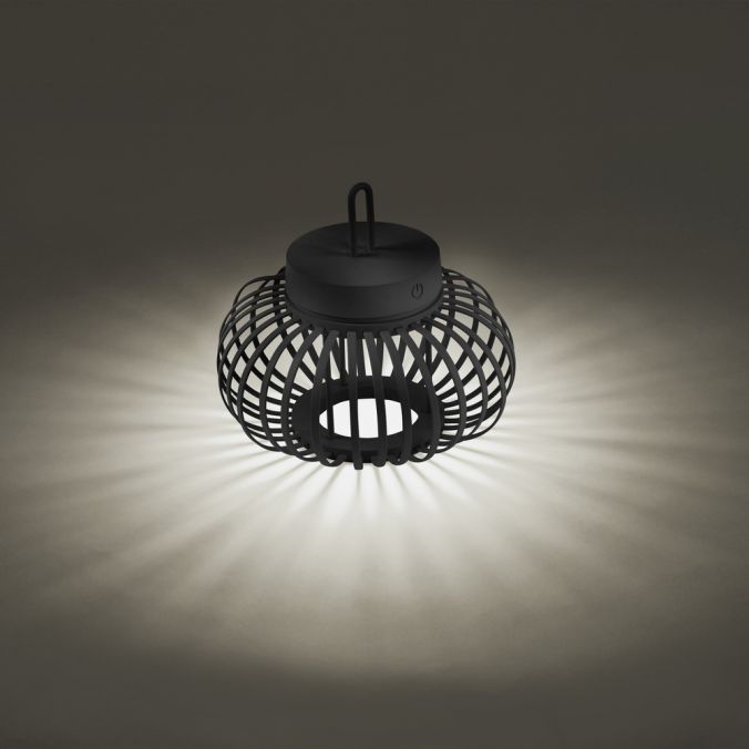 Paul Neuhaus LED Tischleuchte D=25cm schwarz Akkulampe USB IP44 dimmbar per Touch Bis zu 65% Rabatt